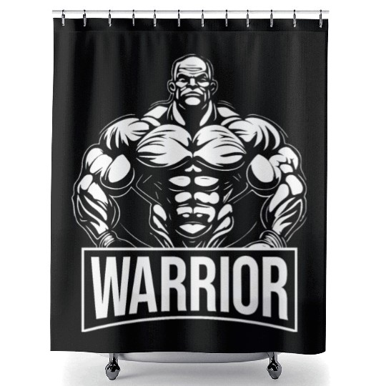 Channel Your Inner Warrior with Warrior Shower Curtains