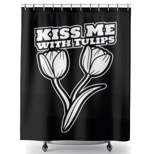 Tulip Gardening Tulips Shower Curtains