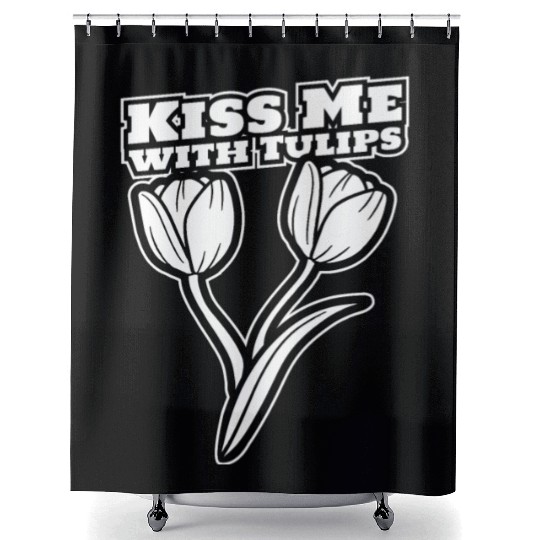 Tulip Gardening Tulips Shower Curtains
