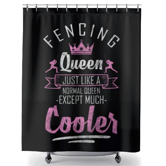 Fencing Sport Duel Sport Fencing Shower Curtains