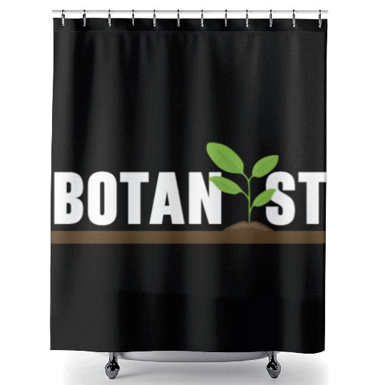 Botanist Garden Plant Gardener Botany Gardening Shower Curtains