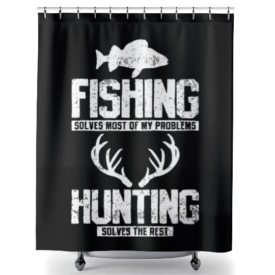 Fishing Hunting Shower Curtains