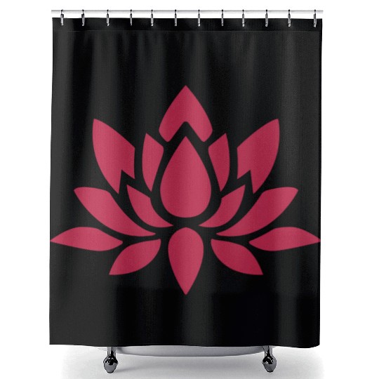 LOTUS Shower Curtains