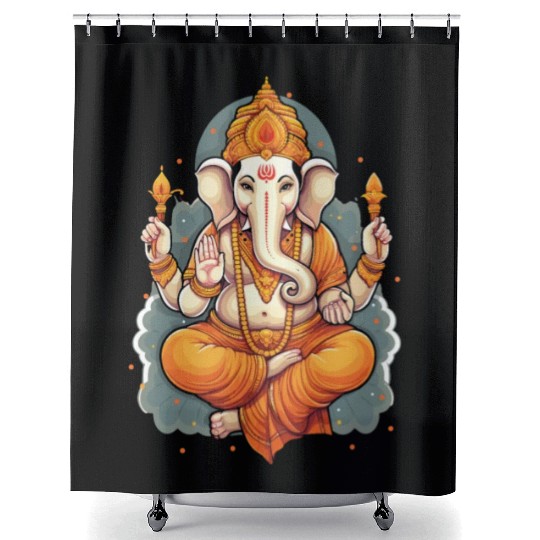 Happy Diwali Diwali Festival Indian Hindu Hinduism Shower Curtains