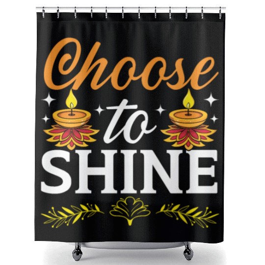 Happy Diwali Diwali Festival Indian Hindu Hinduism Shower Curtains