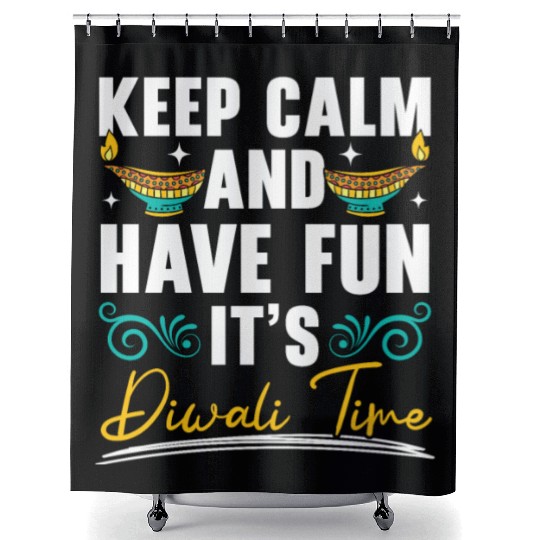 Happy Diwali Diwali Festival Indian Hindu Hinduism Shower Curtains