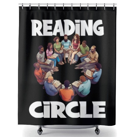 Reading Literature Reading Circle Buck Criticism Shower Curtains