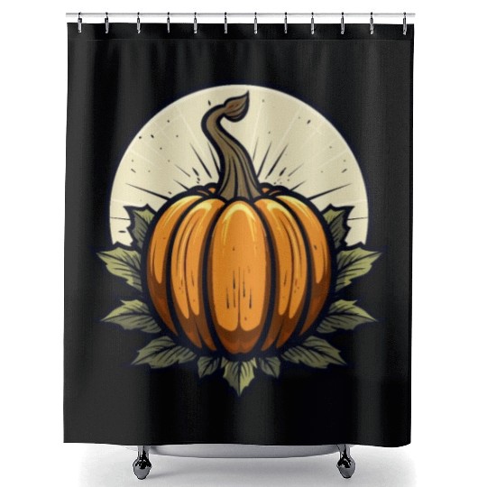 Pumpkin Spice and Everything Nice: Thanksgiving Shower Curtains