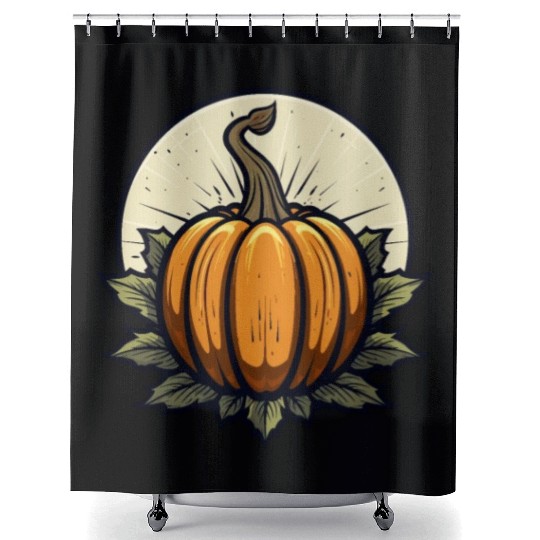Pumpkin Spice and Everything Nice: Thanksgiving Shower Curtains