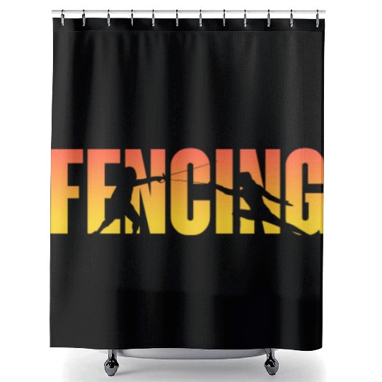 Fencing Shower Curtains