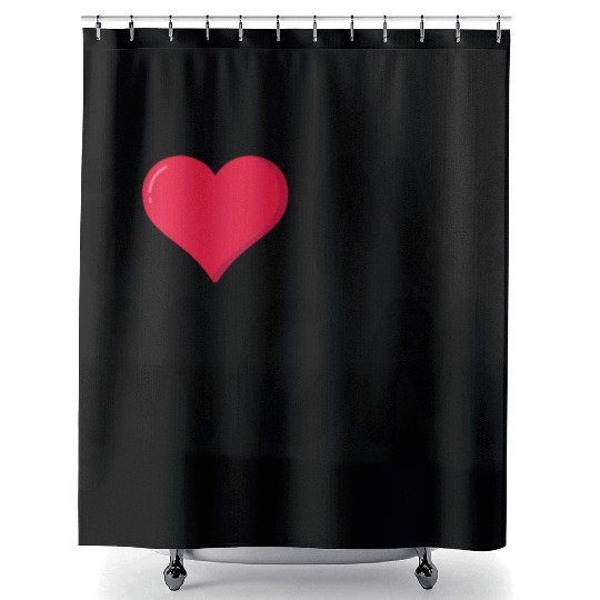 I love my mom Shower Curtains