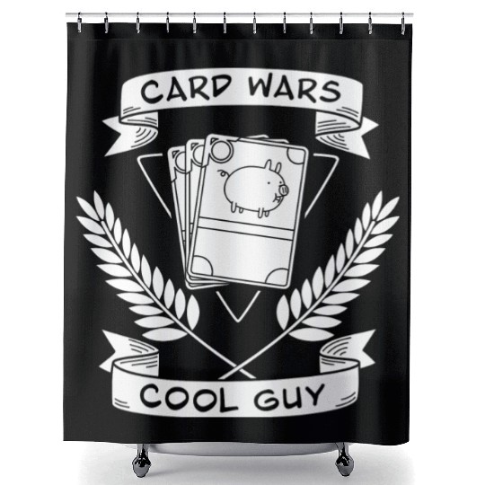Adventure Time Card Wars Shower Curtains