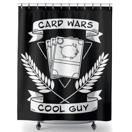 Adventure Time Card Wars Shower Curtains
