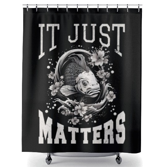 Koi Fish Koi Carp Japanese Koi Garden-Pond funny Shower Curtains