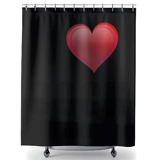 i love cock - tails Shower Curtains