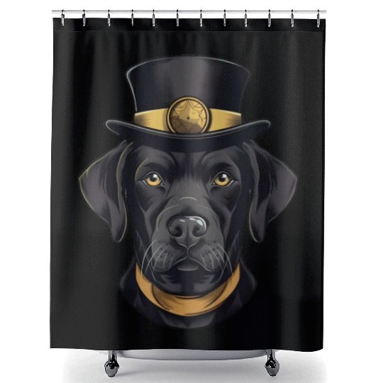 Labrador Hut Essent Shower Curtains
