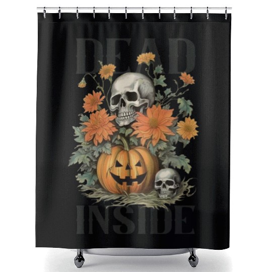 Dead Inside Shower Curtains