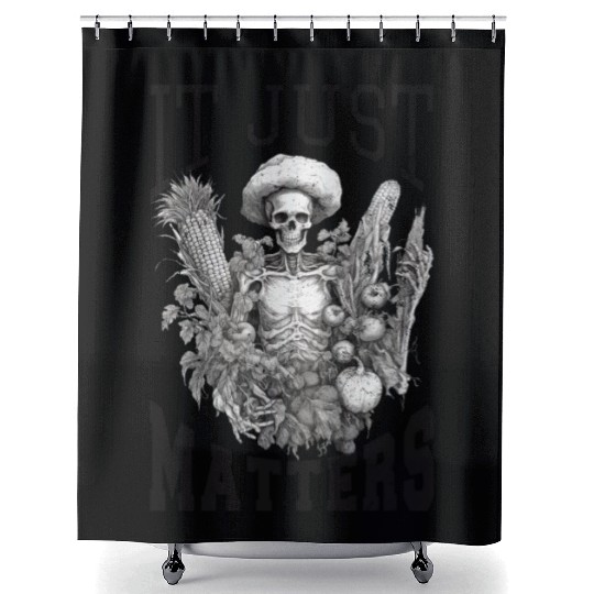 Gardening Garden-plants Vegetarian-Gardener Shower Curtains