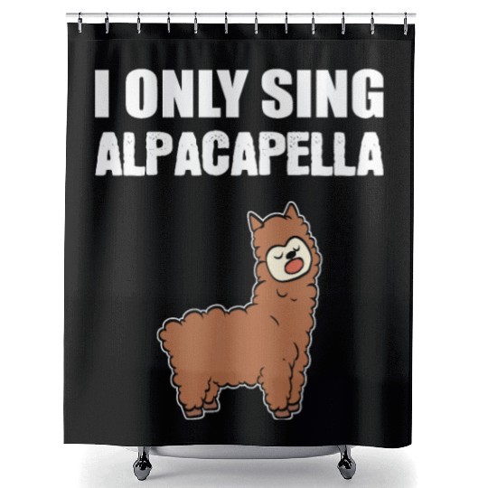Alpacapella Orchestra Member Gift Shower Curtains