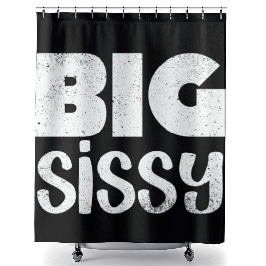 Big Sissy Shower Curtains