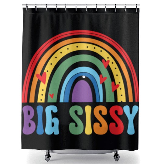 Big Sissy Shower Curtains