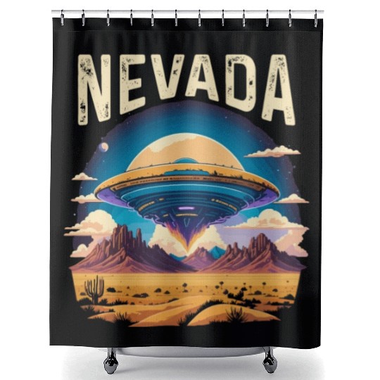 Area 51 Shower Curtains