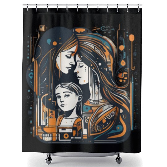 National Family Day Shower Curtains