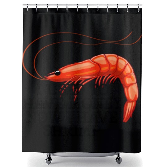 I Used To Have Money Now I Have Shrimp Shower Curtains