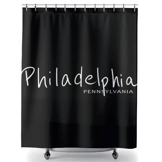 Philadelphia Pennsylvania USA Shower Curtains