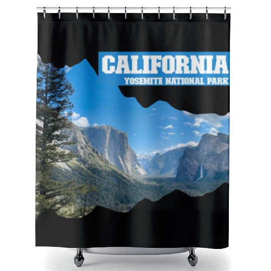 California – Yosemite National Park Shower Curtains
