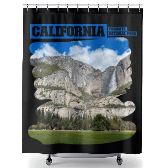 California Yosemite National Park Shower Curtains