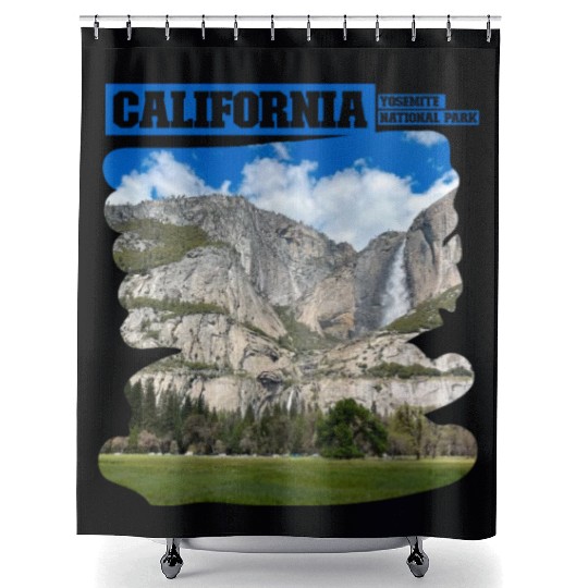 California Yosemite National Park Shower Curtains