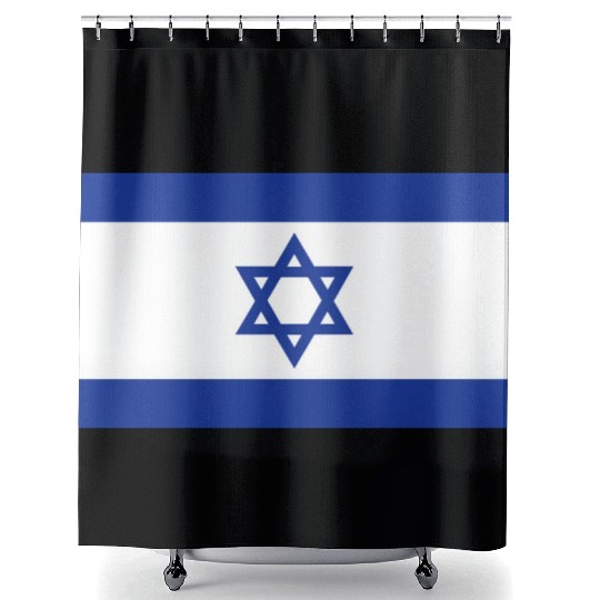 Flag of Israel X 300 Shower Curtains