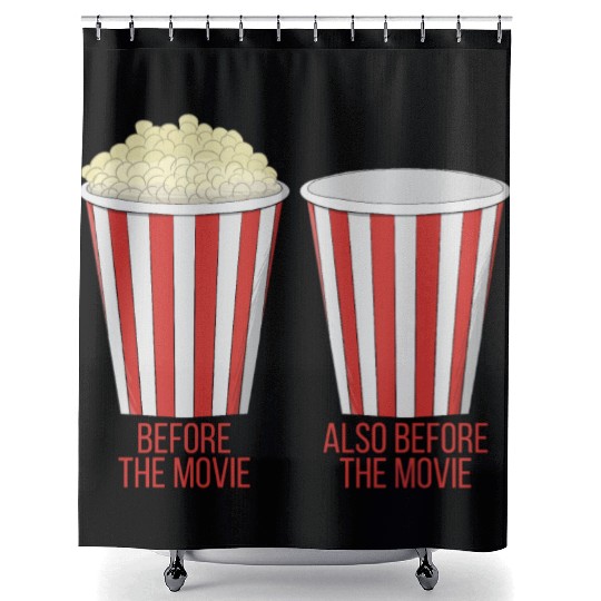 Popcorn at the cinema Shower Curtains