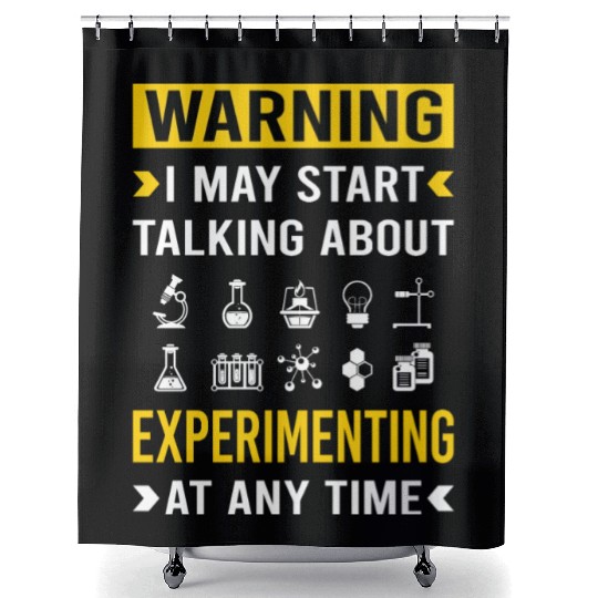 Experimenting Experiment Experimentator Laboratory Shower Curtains