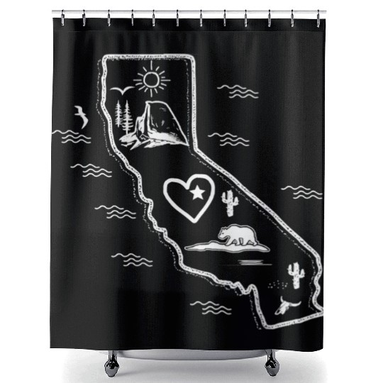 Yosemite National Park Shower Curtains