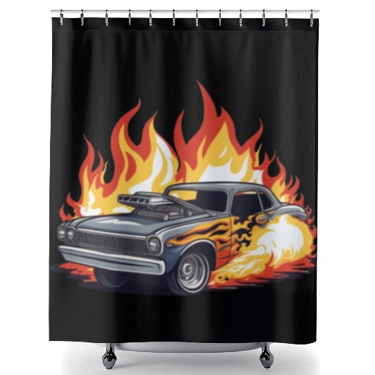 Demo Derby Demolition Derby Demolition Derby Lover Shower Curtains