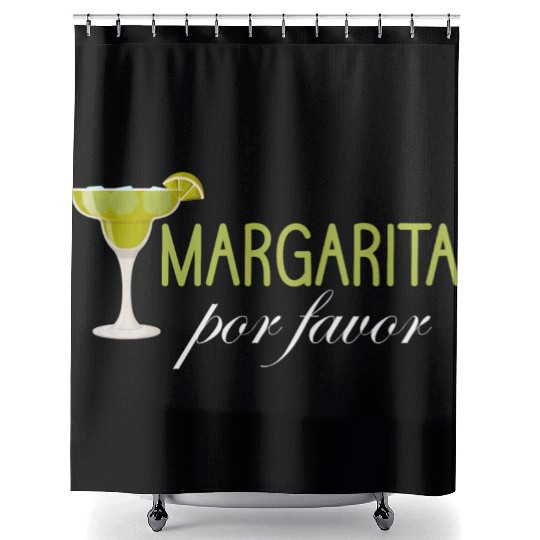 Margarita Por Favor Mexico Siesta Festivals Shower Curtains