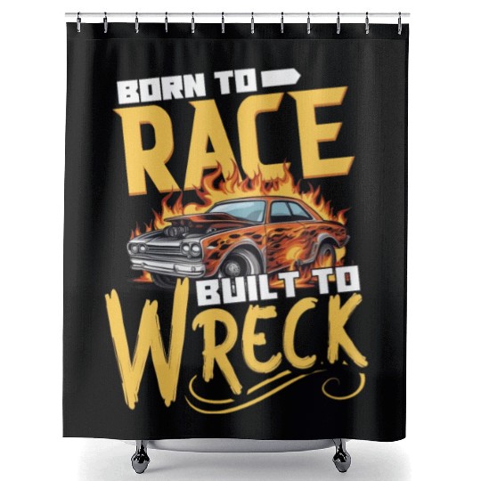 Demo Derby Demolition Derby Demolition Derby Lover Shower Curtains