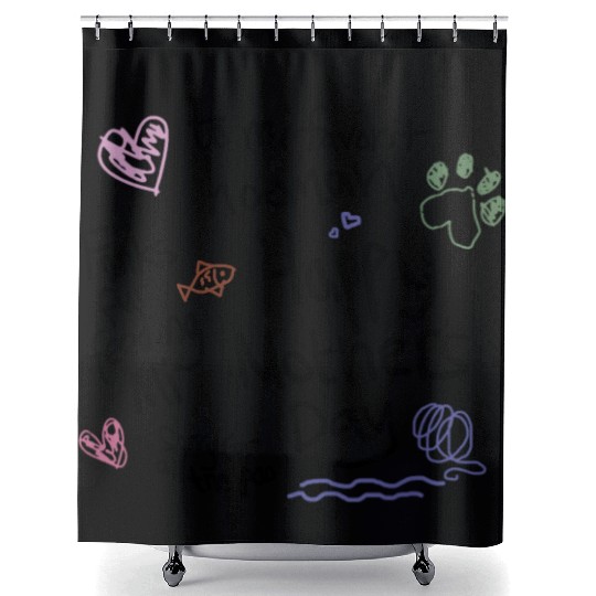 Pet Mother's Day Shower Curtains