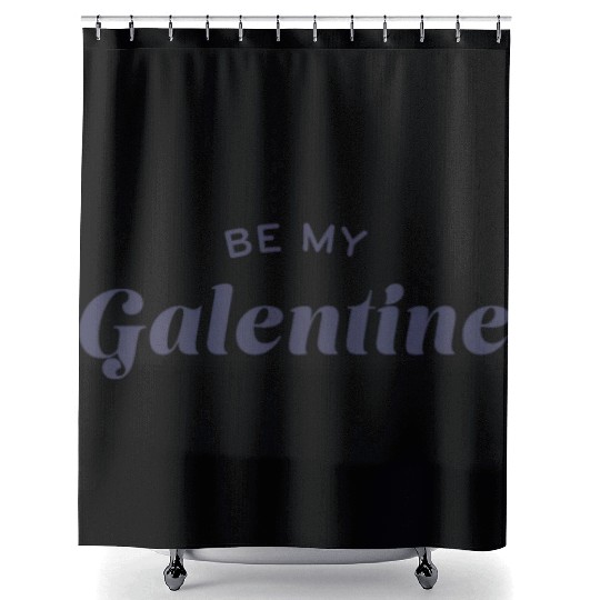 Be My Galentine. Galentine's Day Shower Curtains
