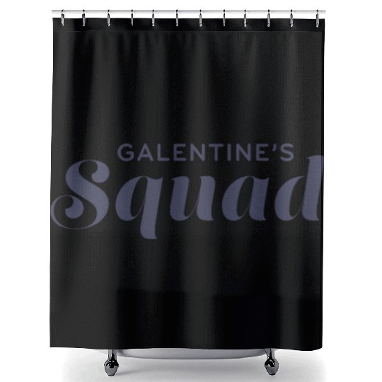 Be My Galentine. Galentine's Day Shower Curtains
