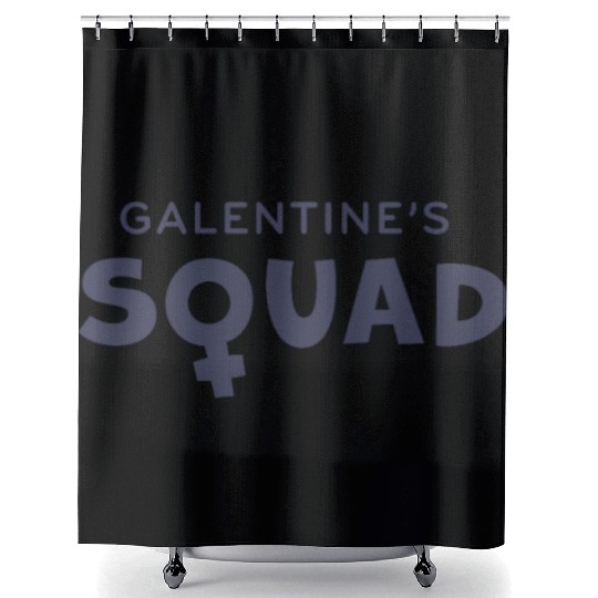 Be My Galentine. Galentine's Day Shower Curtains