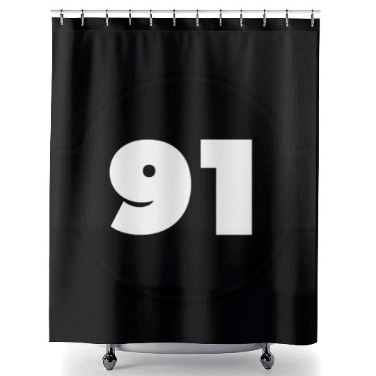 Congratulations Today 91 Years Old - Ninety-Nine Shower Curtains