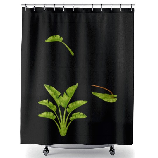 Plant Daddy Shower Curtains