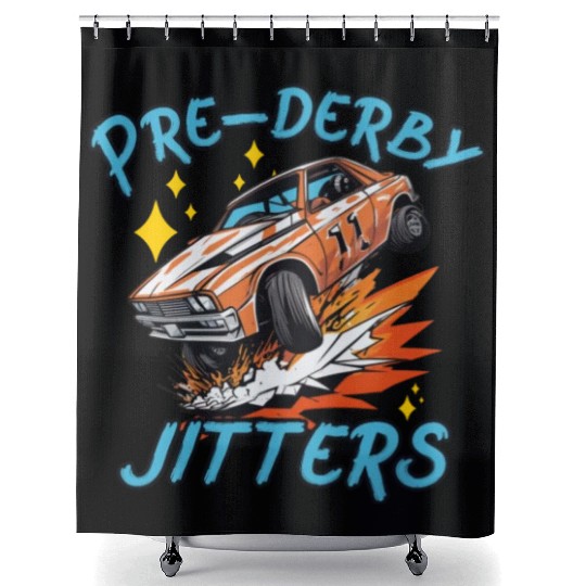 Demo Derby Demolition Derby Demolition Derby Lover Shower Curtains