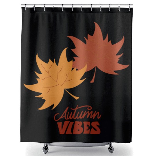 Autumn Dreams: Embrace the Autumn Vibes Collection Shower Curtains