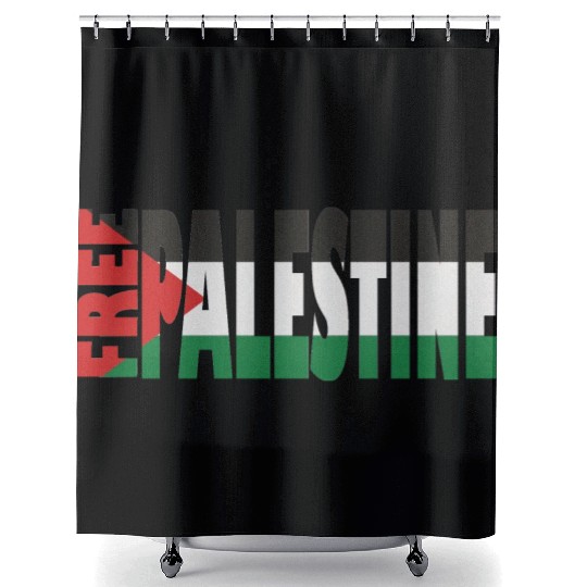 free palestine Shower Curtains