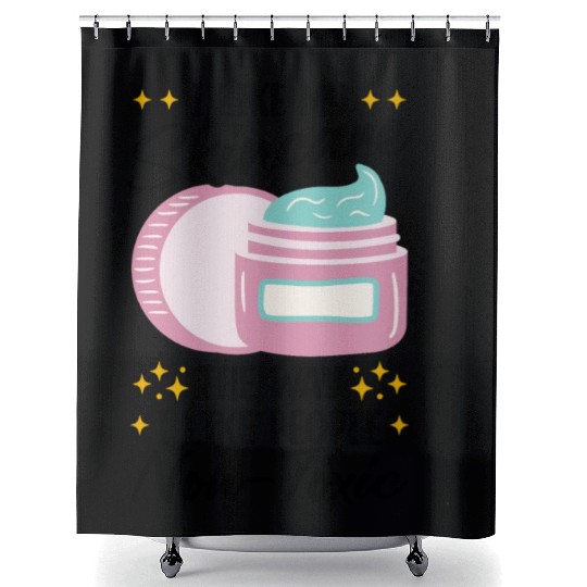 Esthetician Skincare Beauty Dermantologist Skin Shower Curtains