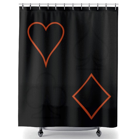 Playing Card Poker Shower Curtains